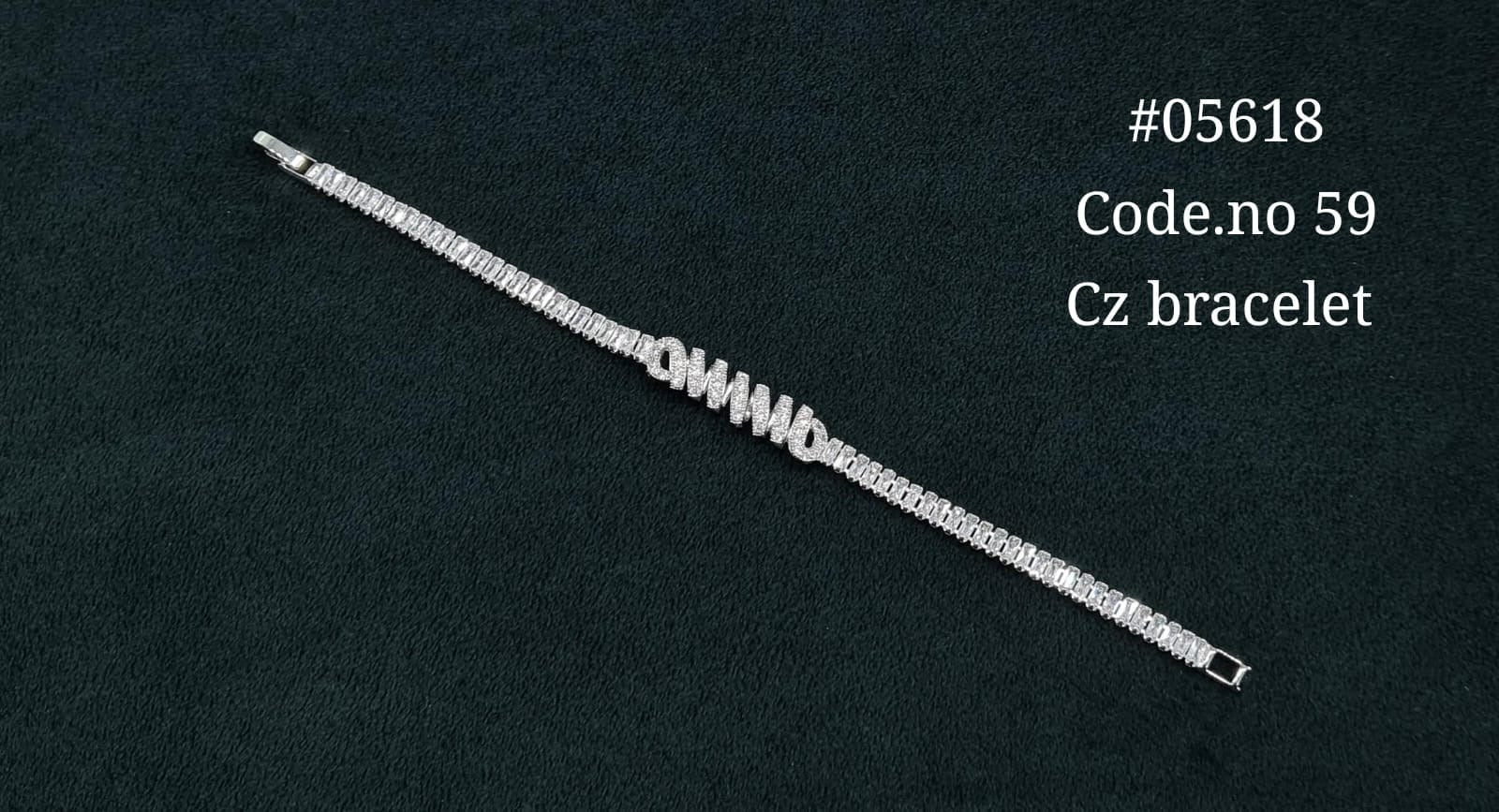 Cz Bracelet 05618 - KRISHNA'S SWETA JEWELLERY
