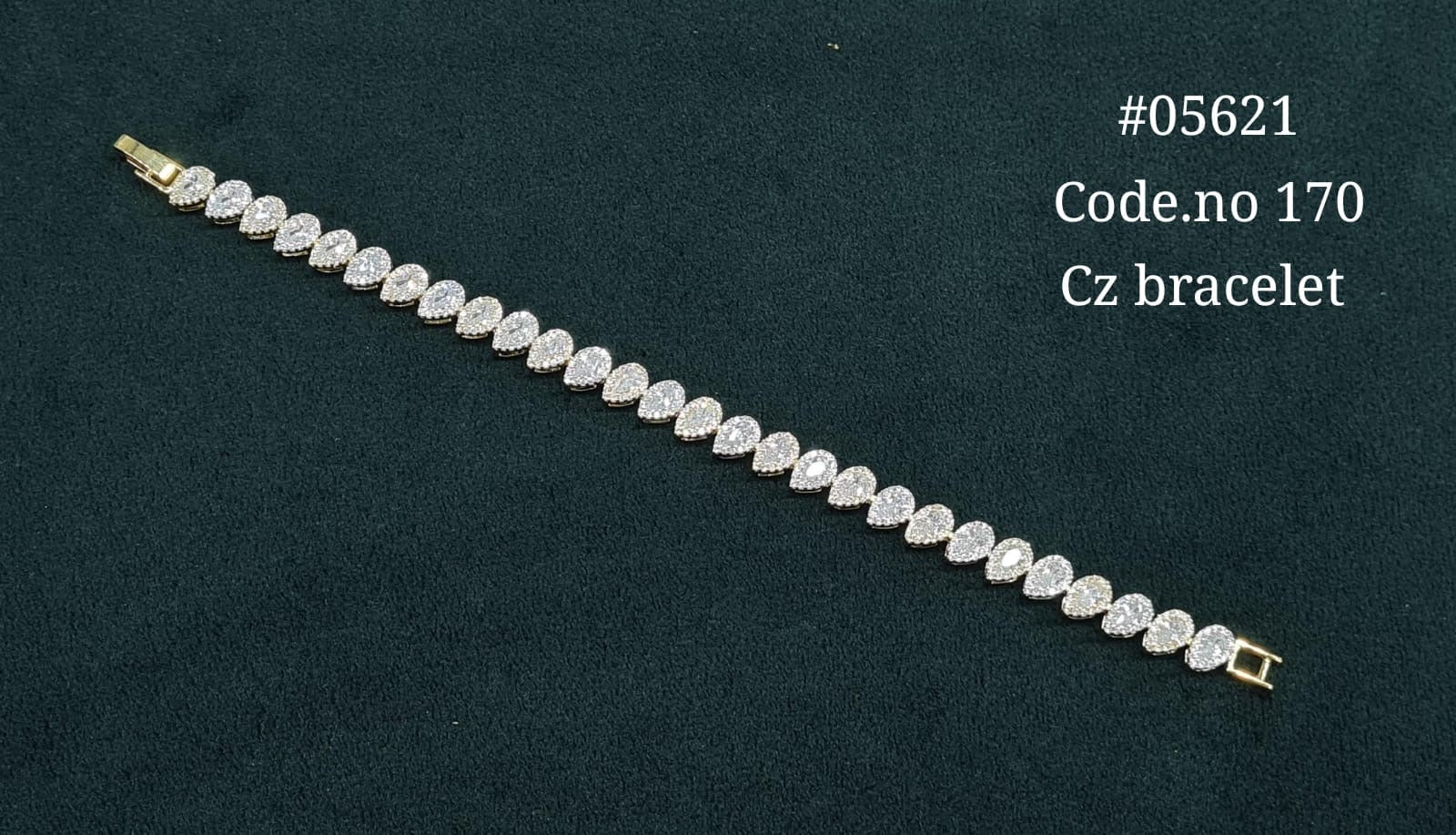 Cz Bracelet 05621 - KRISHNA'S SWETA JEWELLERY