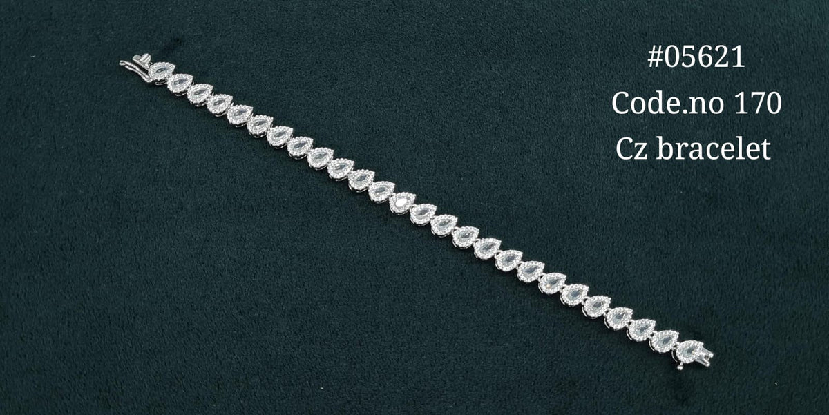 Cz Bracelet 05621 - KRISHNA'S SWETA JEWELLERY