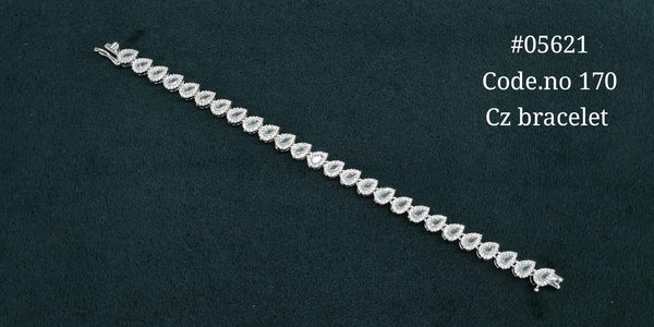 Cz Bracelet 05621 - KRISHNA'S SWETA JEWELLERY