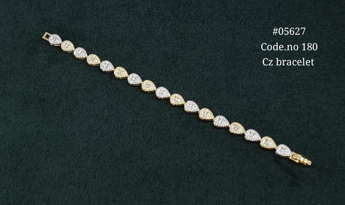 Cz Bracelet 05627 - KRISHNA'S SWETA JEWELLERY