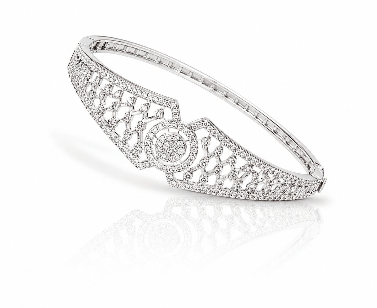Cz Bracelet 06591 - KRISHNA'S SWETA JEWELLERY