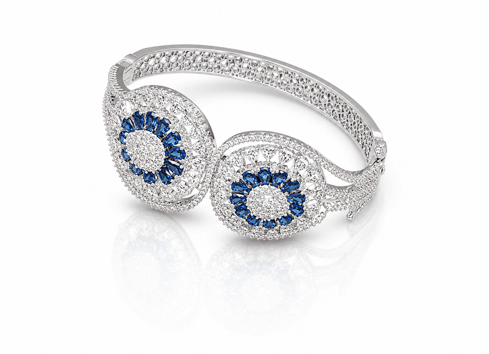Cz Bracelet 06592 - KRISHNA'S SWETA JEWELLERY