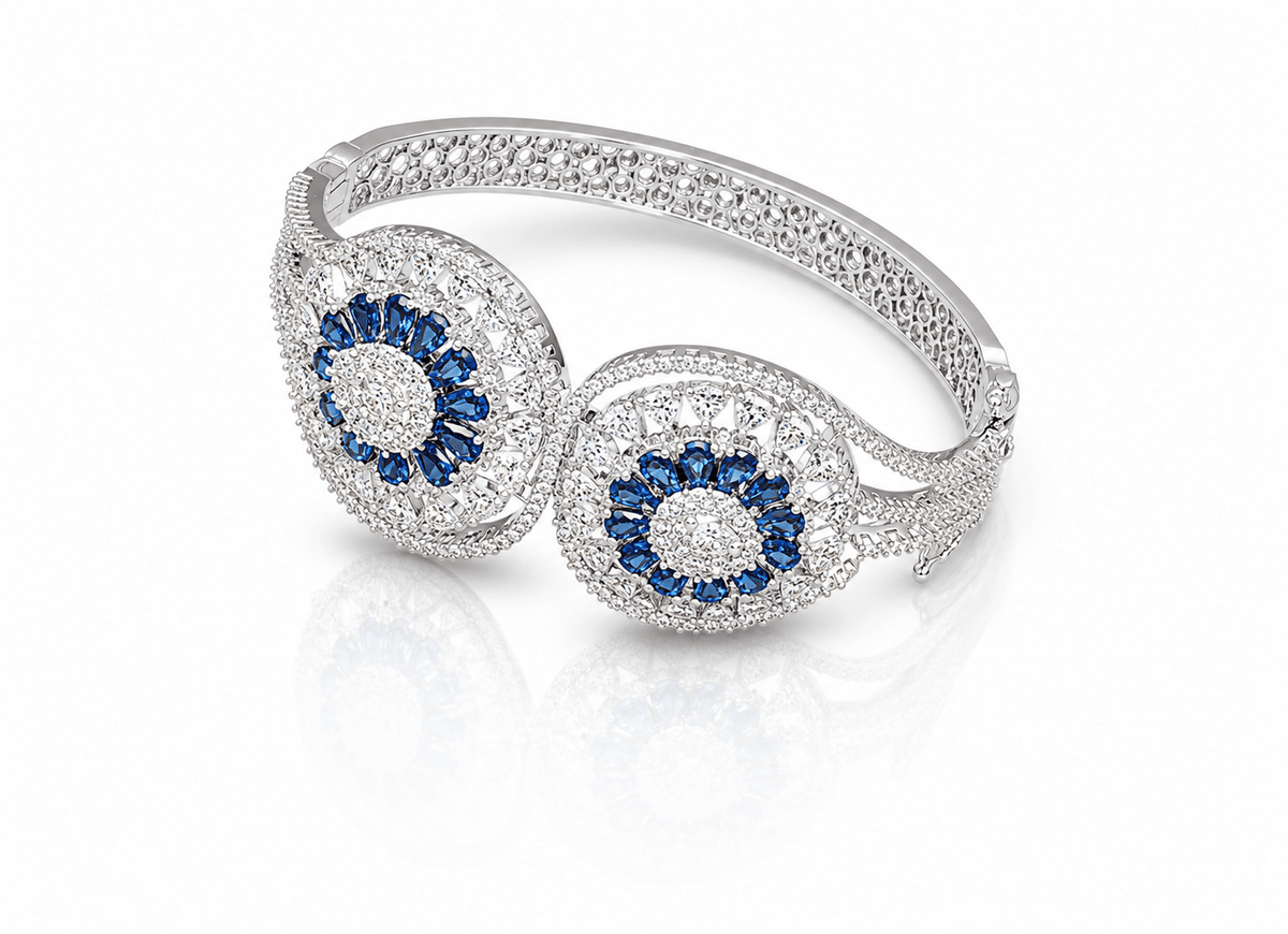 Cz Bracelet 06592 - KRISHNA'S SWETA JEWELLERY