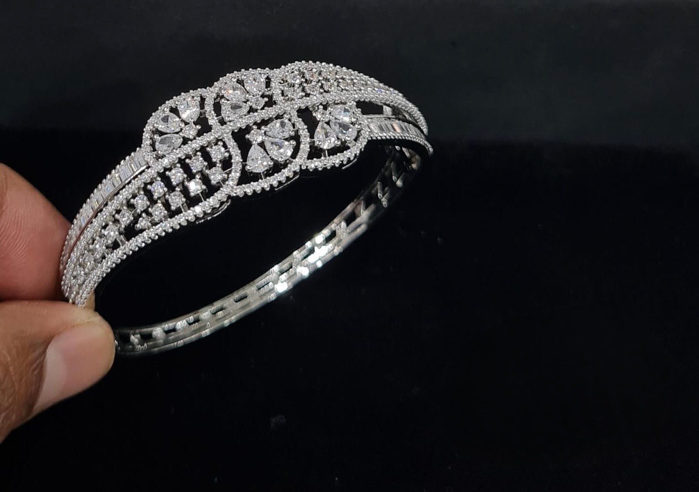 Cz Bracelet 06593 - KRISHNA'S SWETA JEWELLERY