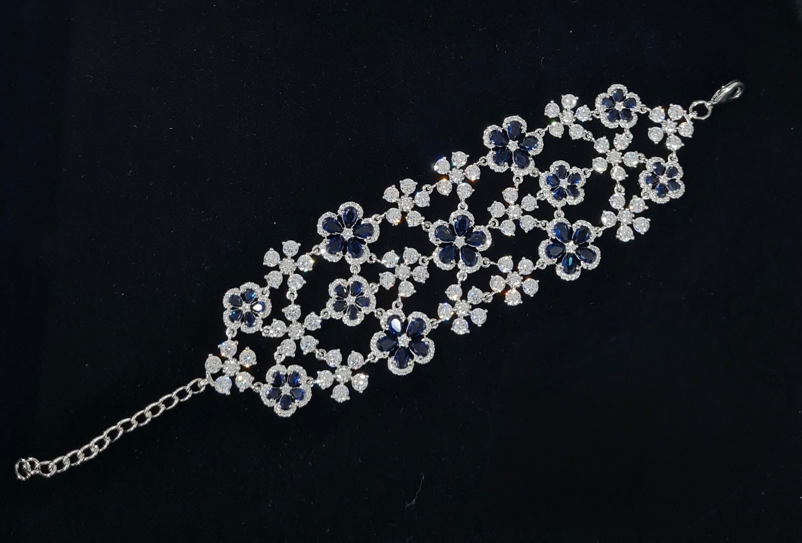 Cz Bracelet 06600 - KRISHNA'S SWETA JEWELLERY