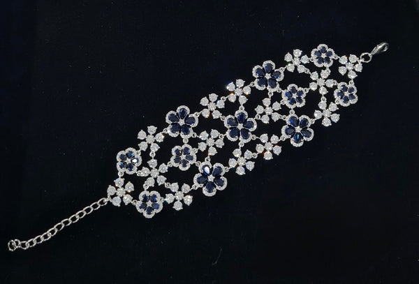 Cz Bracelet 06600 - KRISHNA'S SWETA JEWELLERY