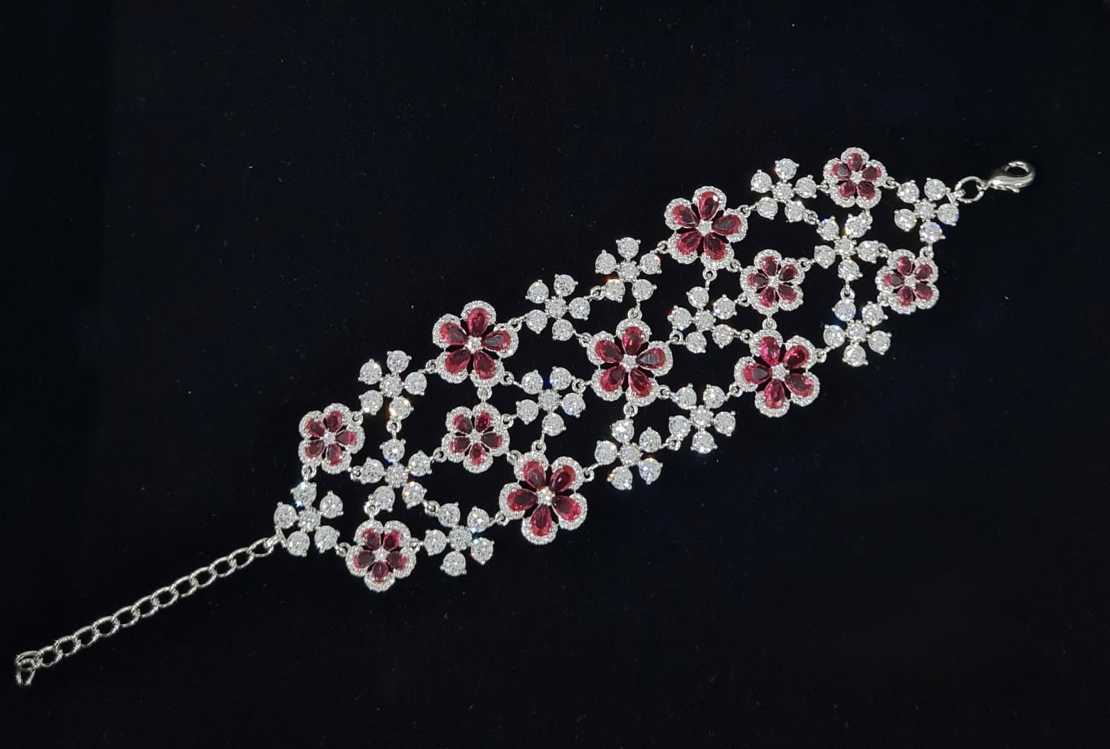 Cz Bracelet 06600 - KRISHNA'S SWETA JEWELLERY
