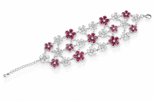 Cz Bracelet 06600 - KRISHNA'S SWETA JEWELLERY