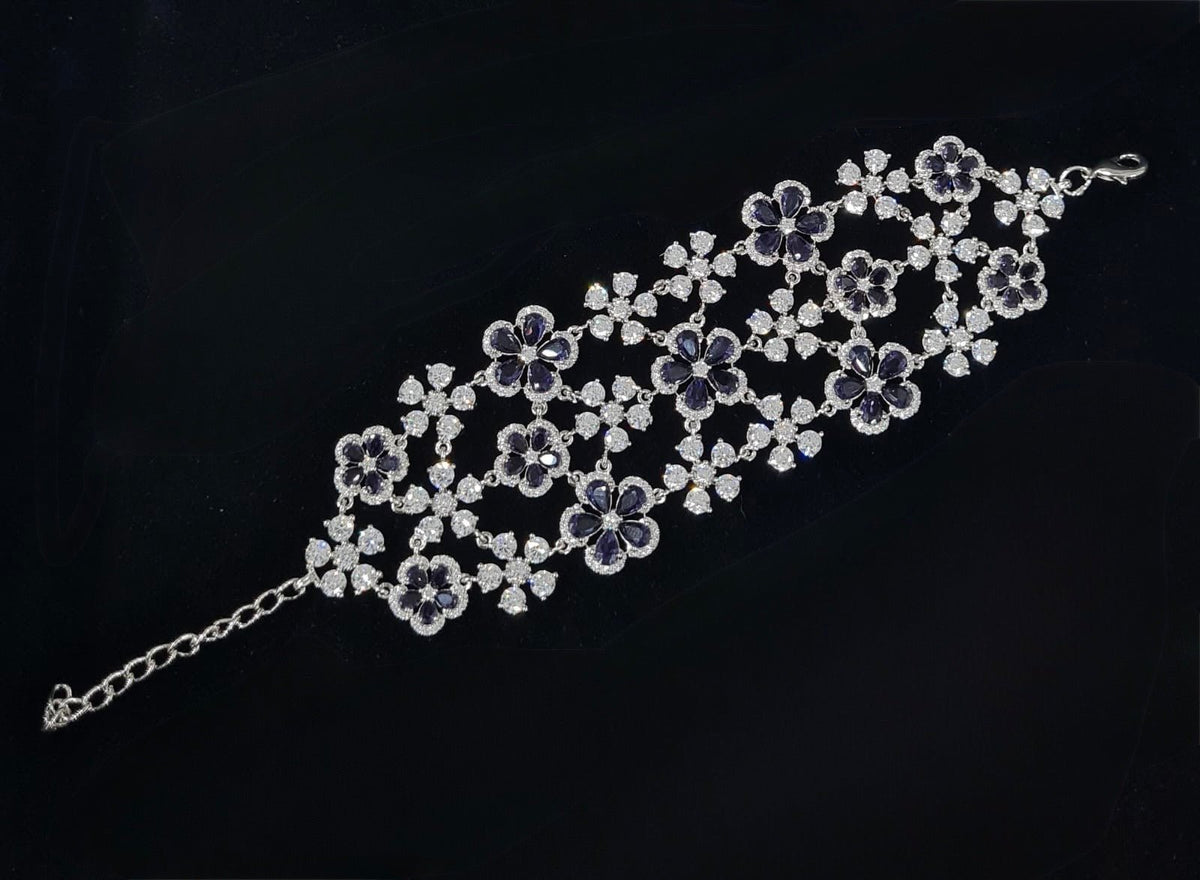 Cz Bracelet 06600 - KRISHNA'S SWETA JEWELLERY
