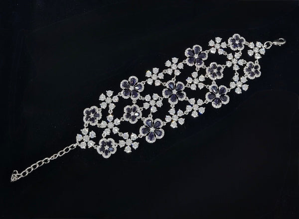 Cz Bracelet 06600 - KRISHNA'S SWETA JEWELLERY