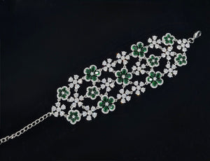 Cz Bracelet 06600 - KRISHNA'S SWETA JEWELLERY