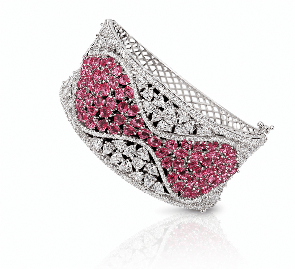 Cz Bracelet 06602 - KRISHNA'S SWETA JEWELLERY