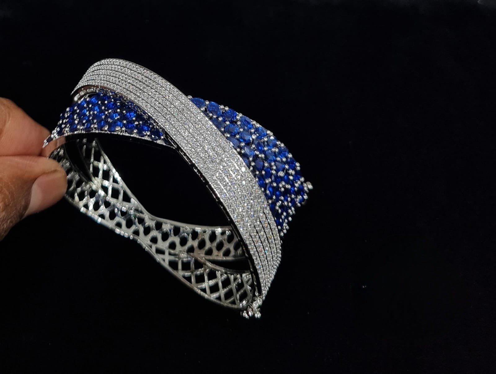 Cz Bracelet 06611 - KRISHNA'S SWETA JEWELLERY