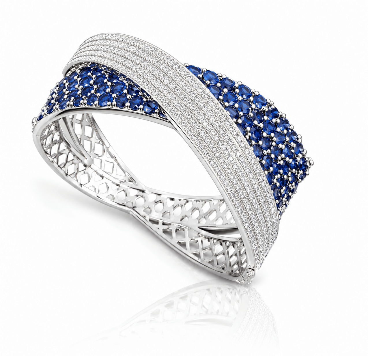 Cz Bracelet 06611 - KRISHNA'S SWETA JEWELLERY
