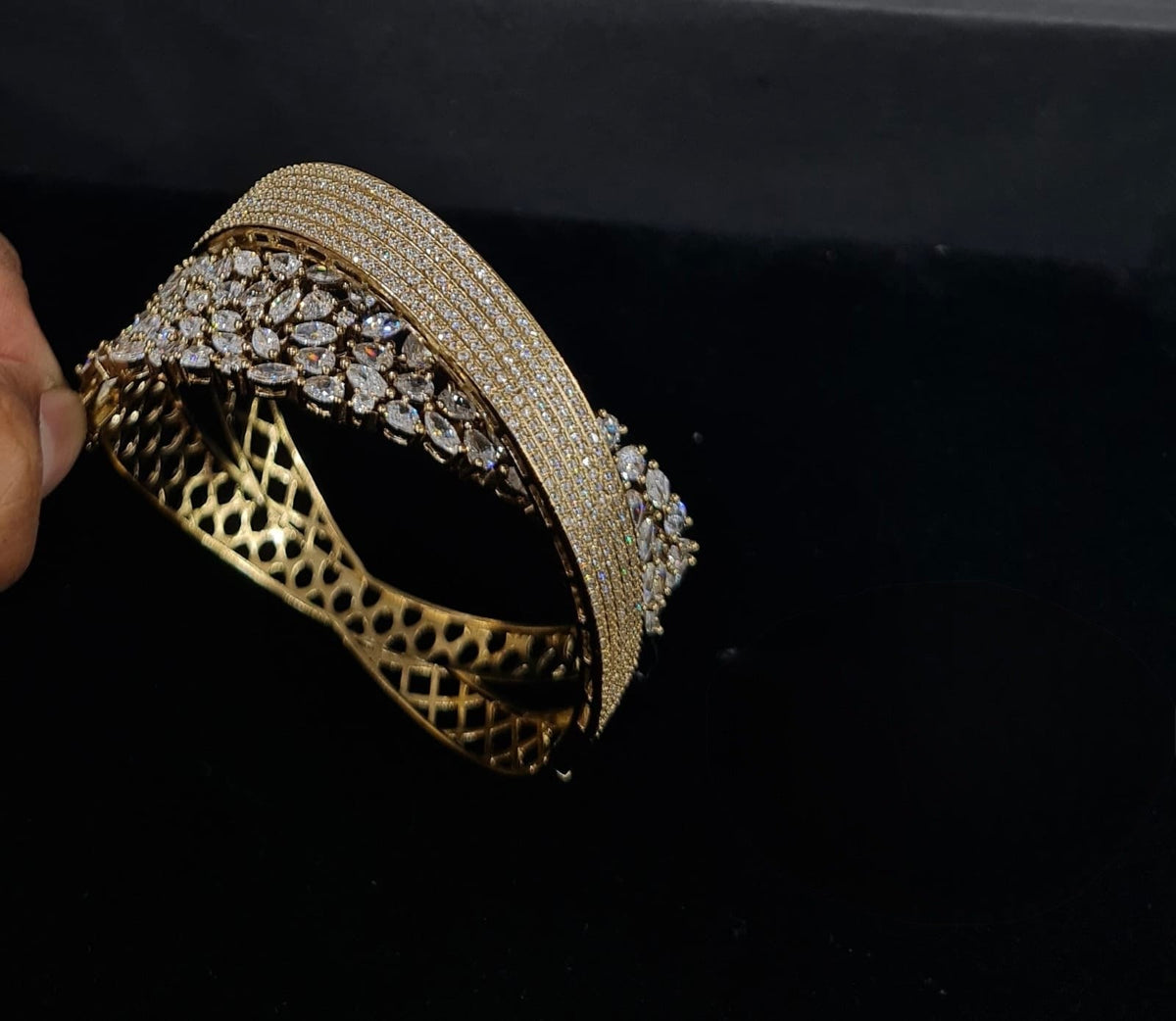 Cz Bracelet 06611 - KRISHNA'S SWETA JEWELLERY