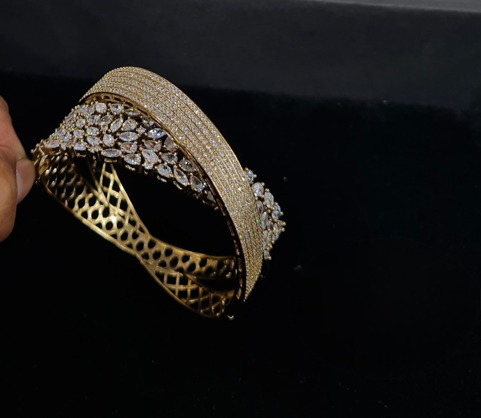 Cz Bracelet 06611 - KRISHNA'S SWETA JEWELLERY