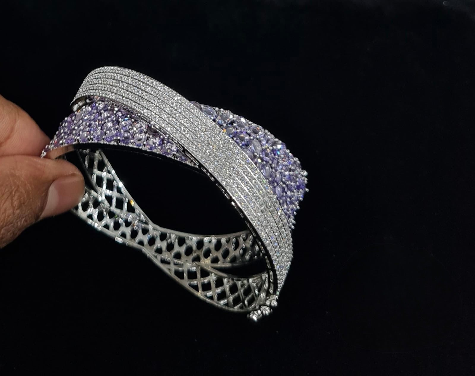 Cz Bracelet 06611 - KRISHNA'S SWETA JEWELLERY