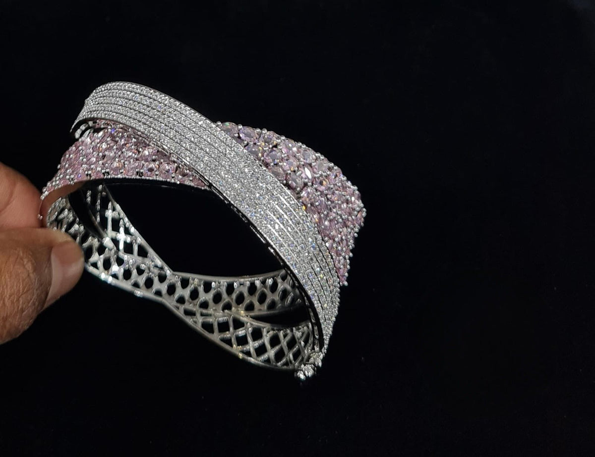 Cz Bracelet 06611 - KRISHNA'S SWETA JEWELLERY