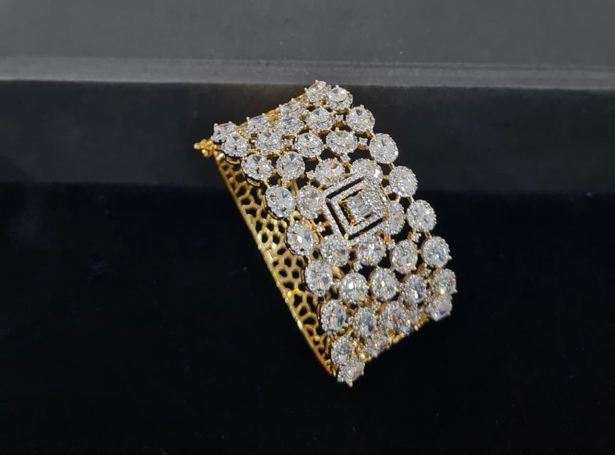 Cz Bracelet 06613 - KRISHNA'S SWETA JEWELLERY
