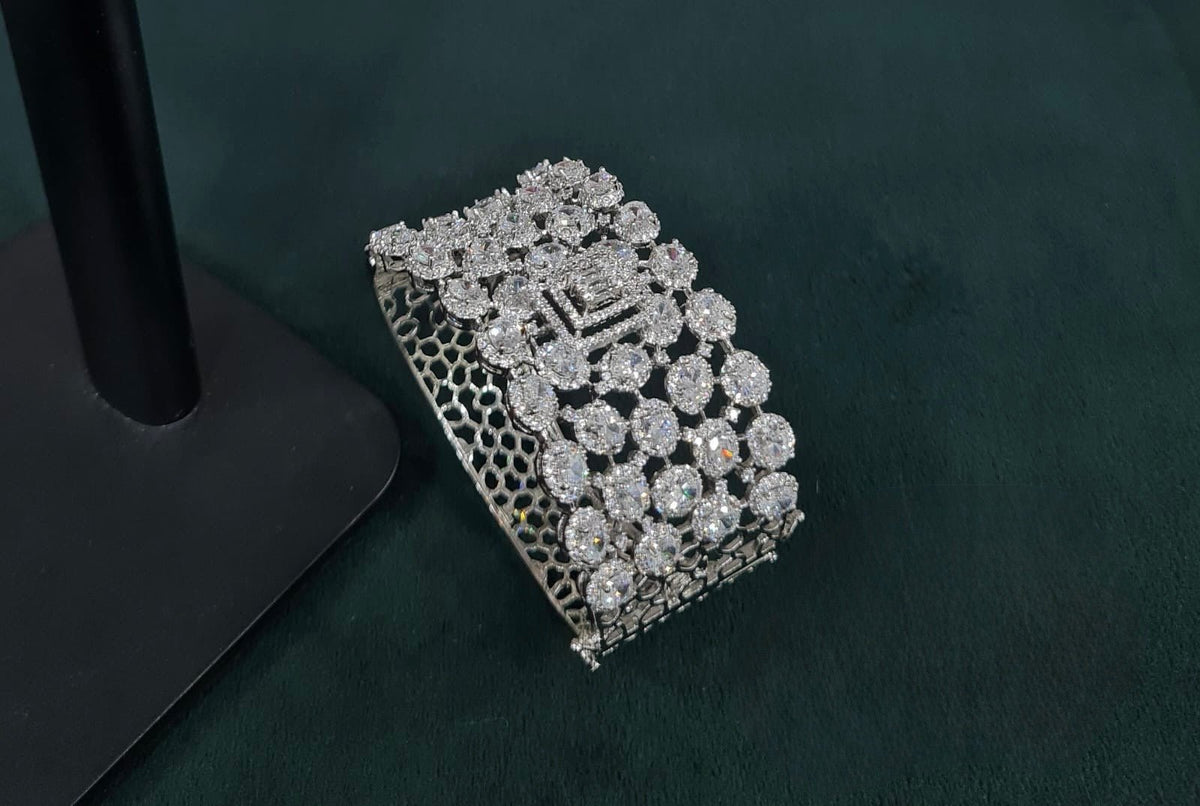 Cz Bracelet 06613 - KRISHNA'S SWETA JEWELLERY