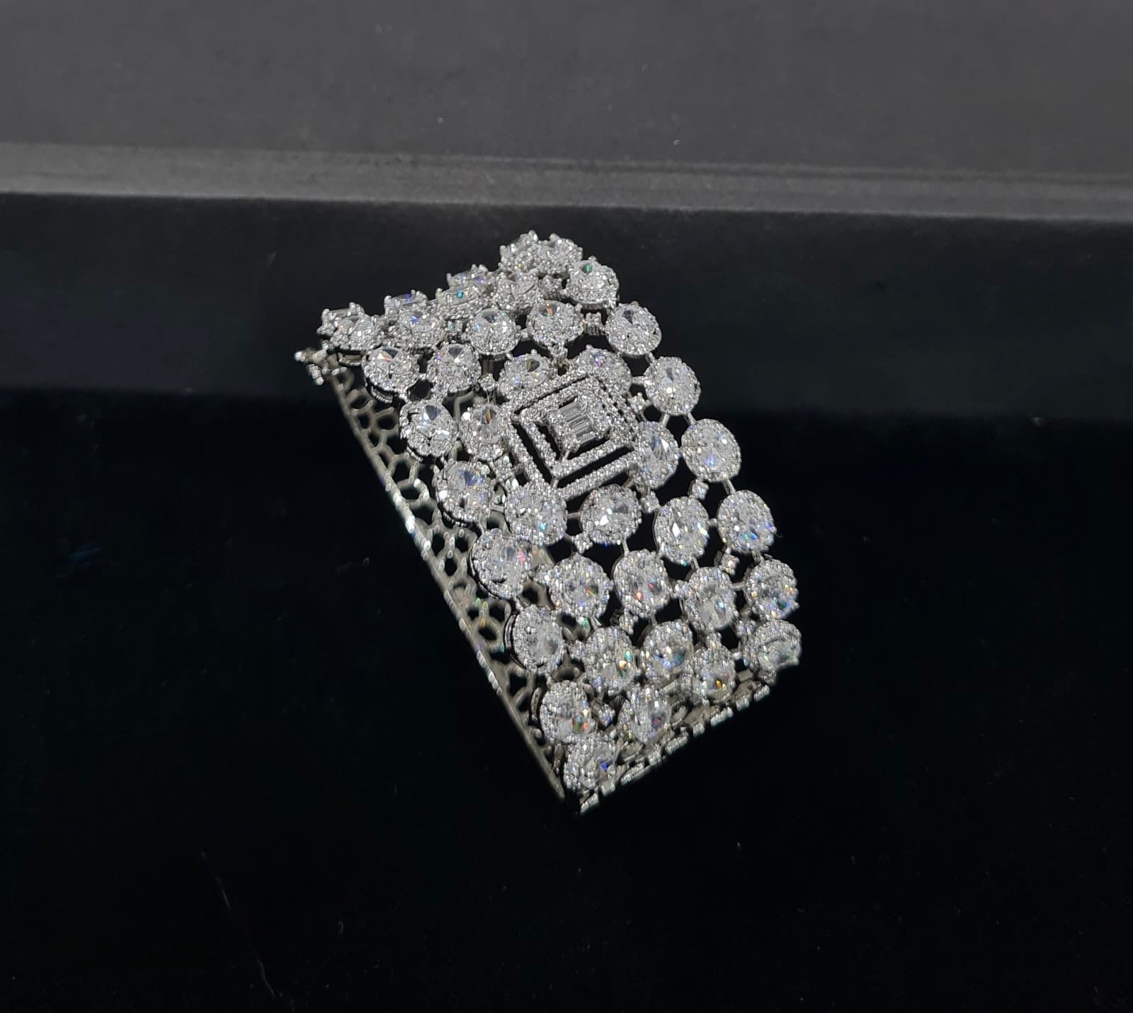 Cz Bracelet 06613 - KRISHNA'S SWETA JEWELLERY