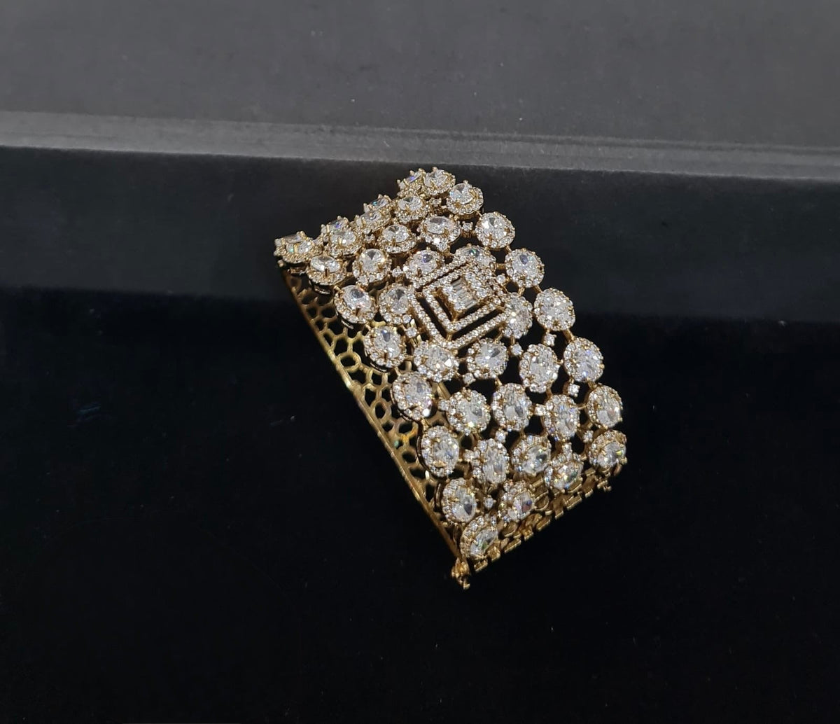 Cz Bracelet 06613 - KRISHNA'S SWETA JEWELLERY