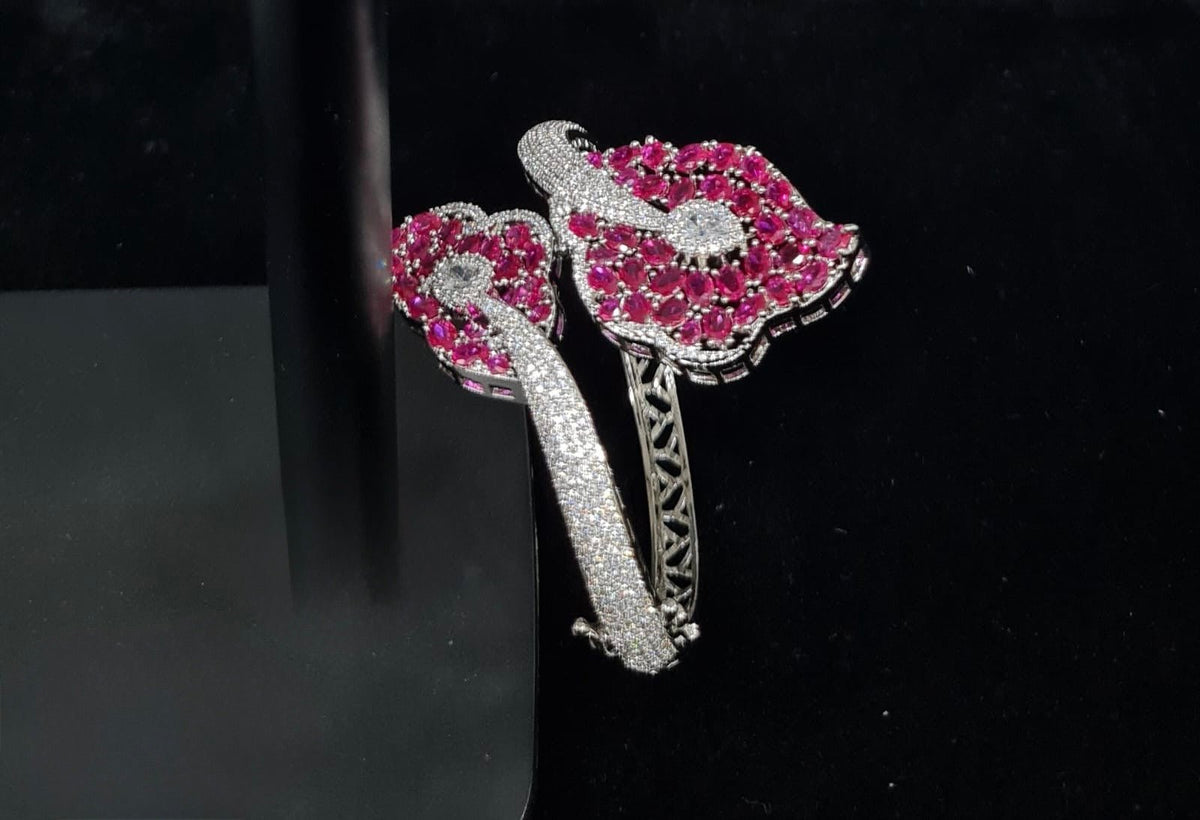 Cz Bracelet 08232 - KRISHNA'S SWETA JEWELLERY