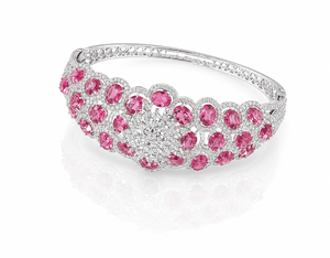 Cz Bracelet 08233 - KRISHNA'S SWETA JEWELLERY