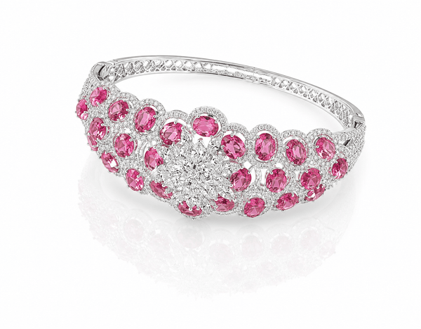 Cz Bracelet 08233 - KRISHNA'S SWETA JEWELLERY