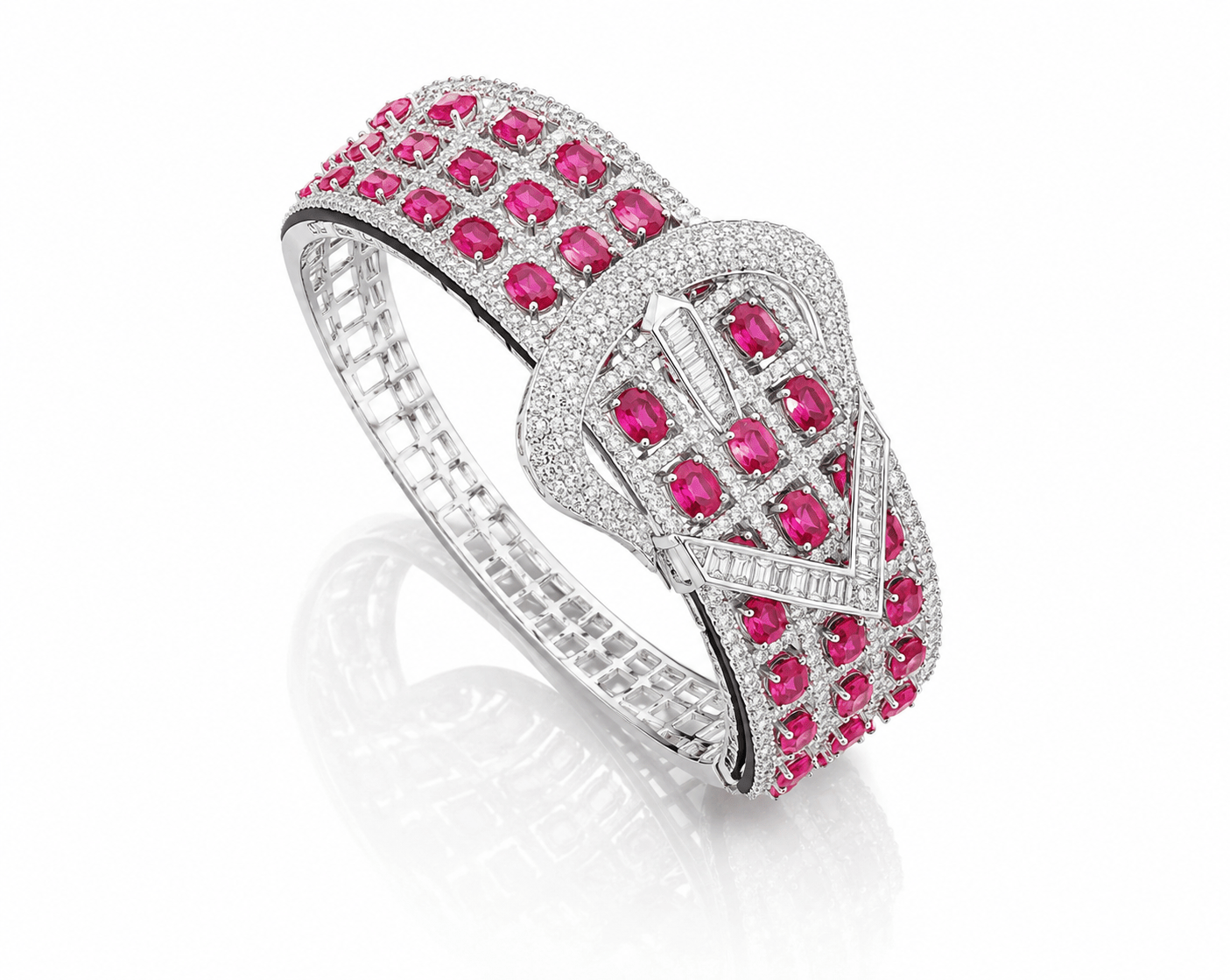 Cz Bracelet 08234 - KRISHNA'S SWETA JEWELLERY