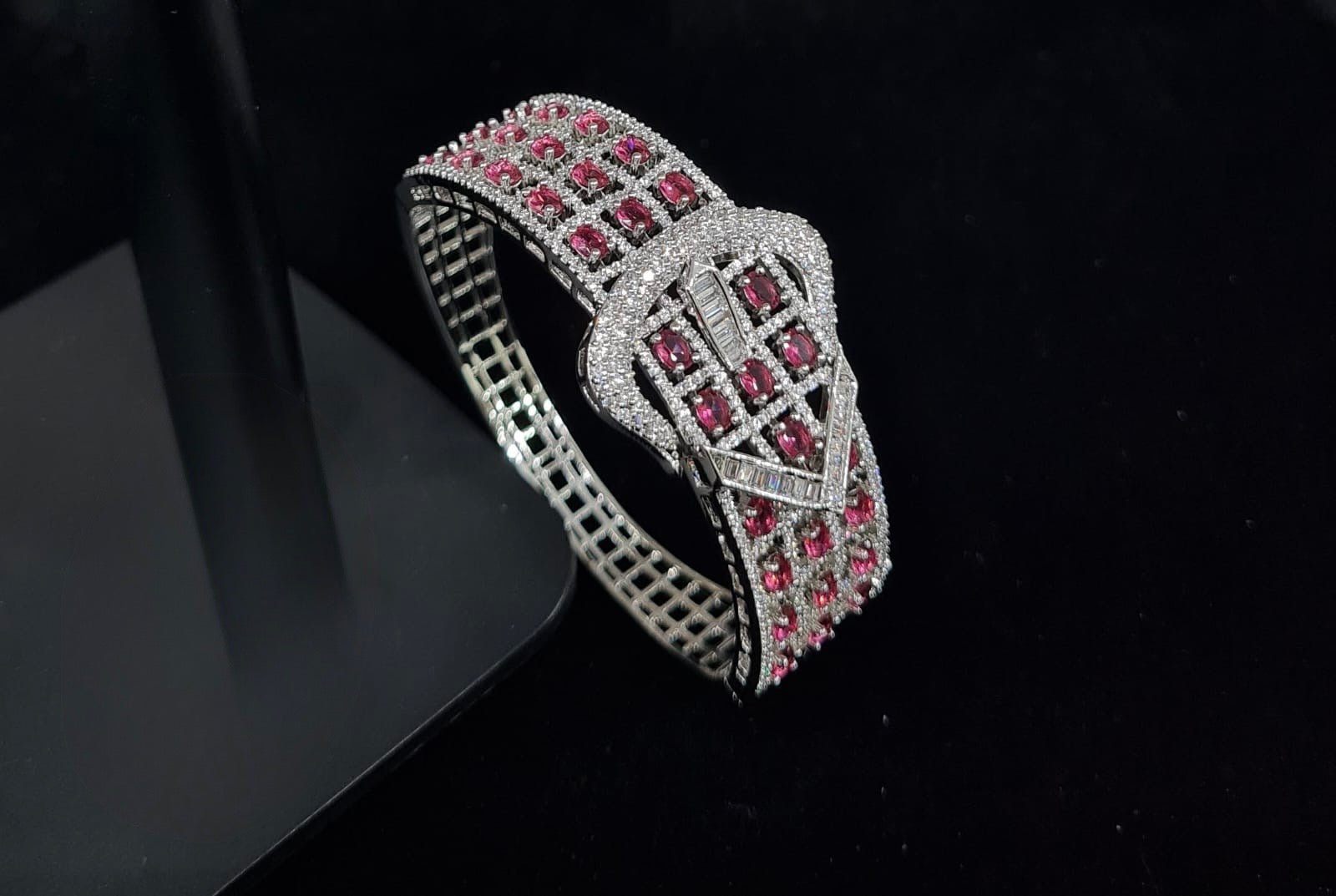 Cz Bracelet 08234 - KRISHNA'S SWETA JEWELLERY