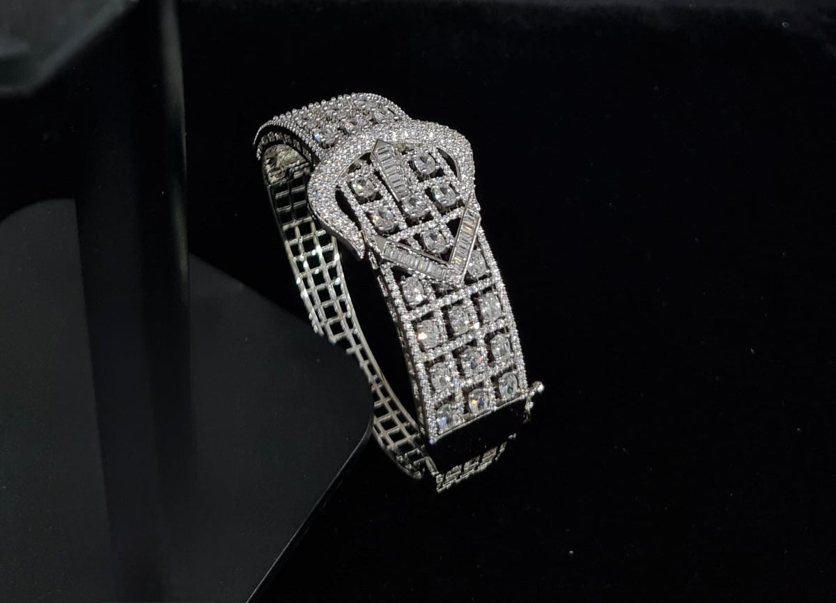Cz Bracelet 08234 - KRISHNA'S SWETA JEWELLERY