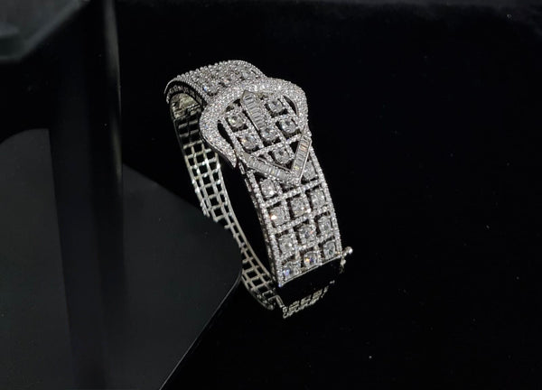 Cz Bracelet 08234 - KRISHNA'S SWETA JEWELLERY