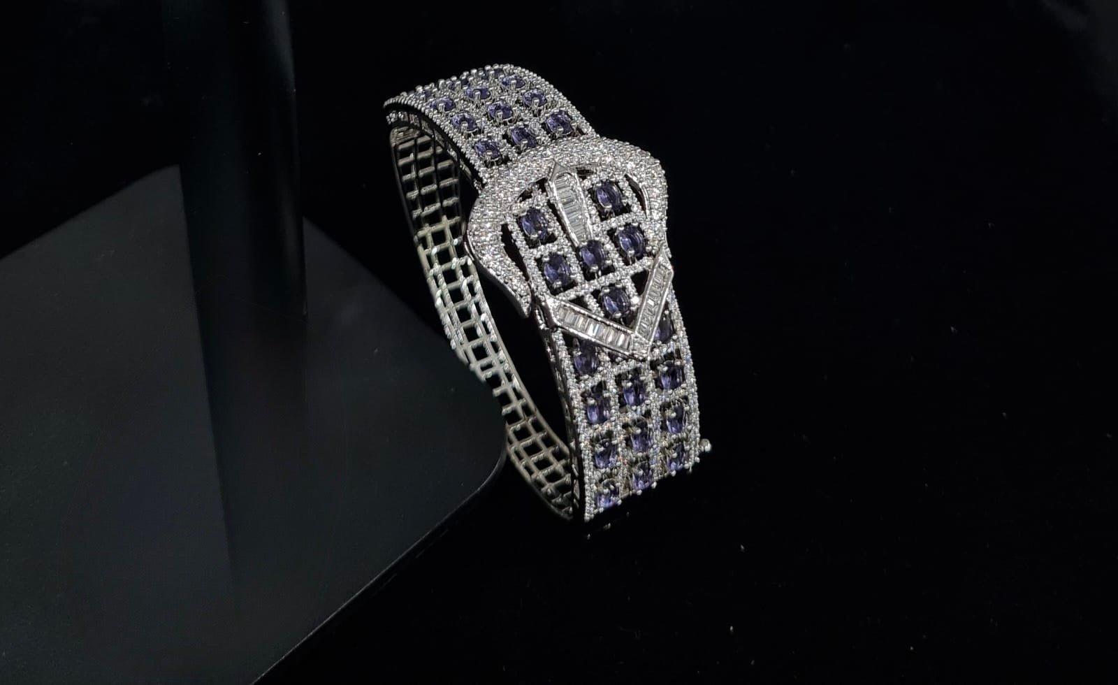 Cz Bracelet 08234 - KRISHNA'S SWETA JEWELLERY