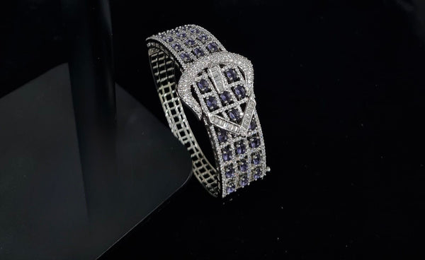 Cz Bracelet 08234 - KRISHNA'S SWETA JEWELLERY