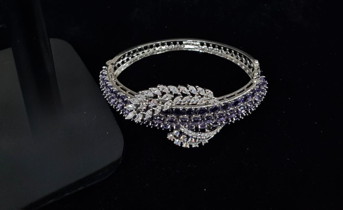 Cz Bracelet 08235 - KRISHNA'S SWETA JEWELLERY