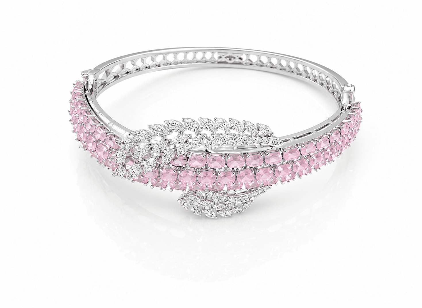 Cz Bracelet 08235 - KRISHNA'S SWETA JEWELLERY