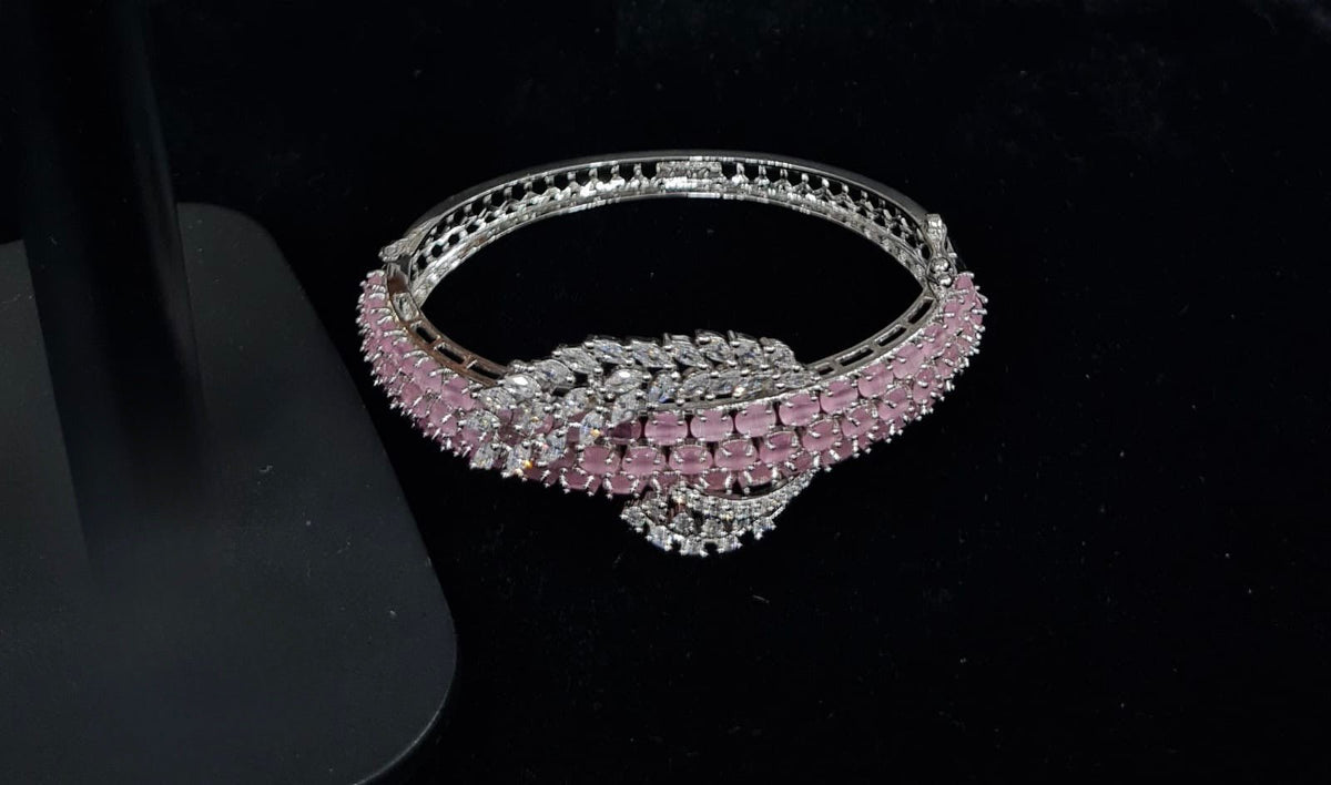 Cz Bracelet 08235 - KRISHNA'S SWETA JEWELLERY
