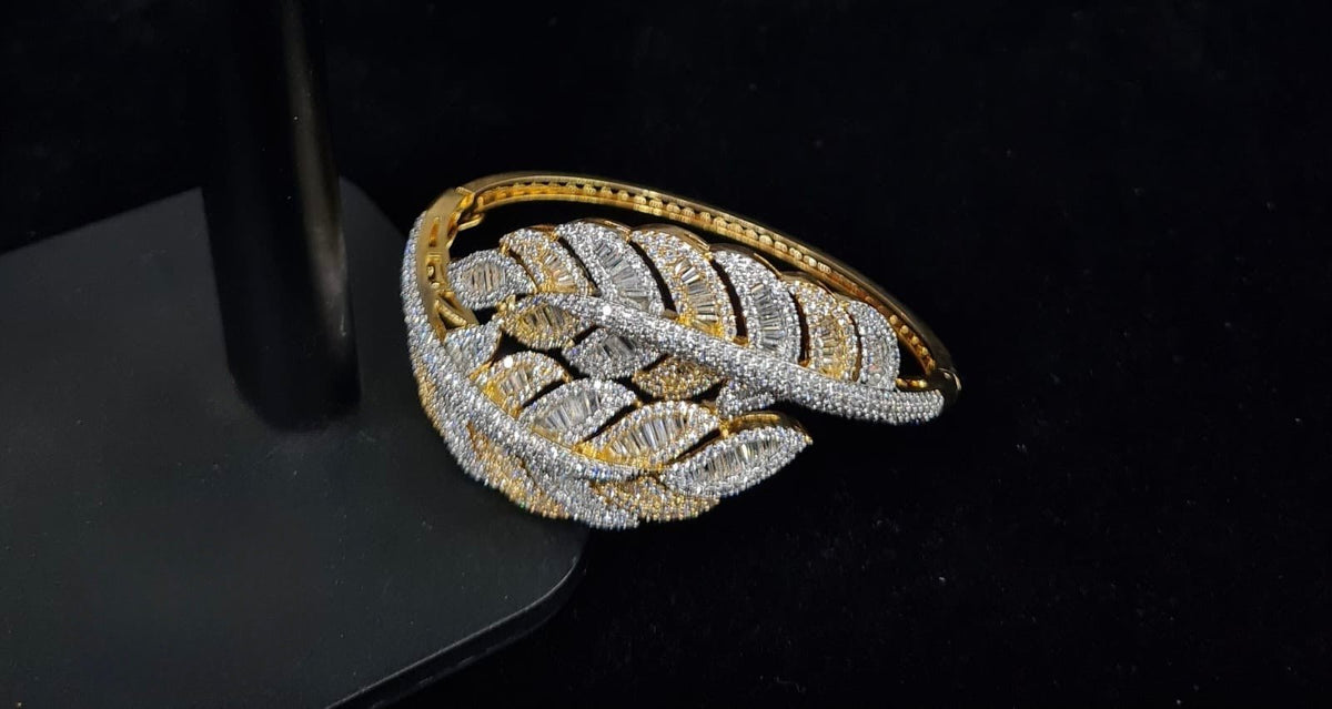Cz Bracelet 08239 - KRISHNA'S SWETA JEWELLERY