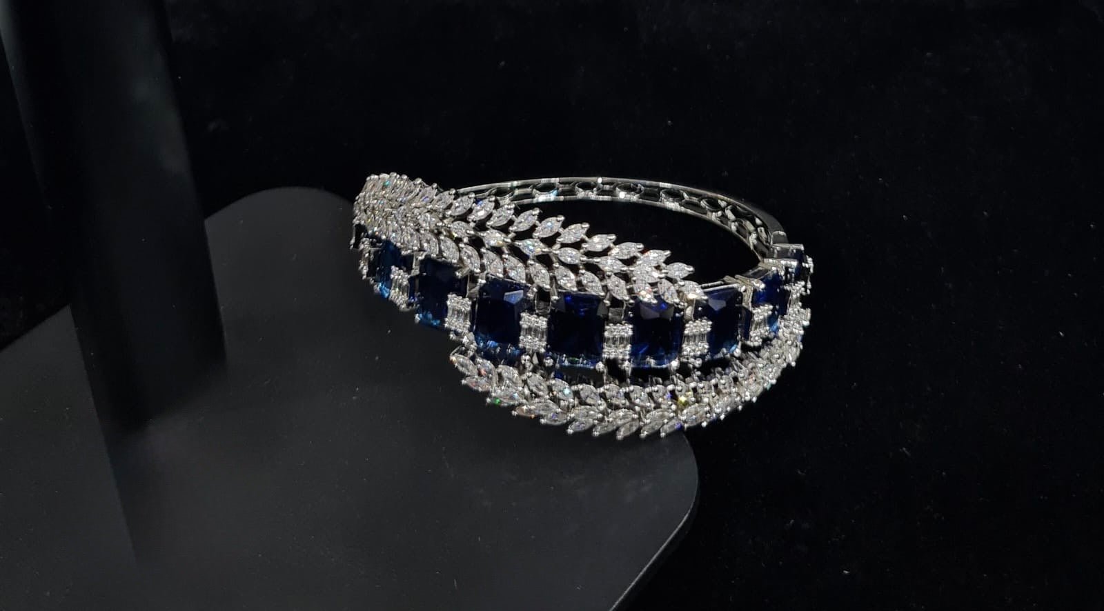 Cz Bracelet 08240 - KRISHNA'S SWETA JEWELLERY