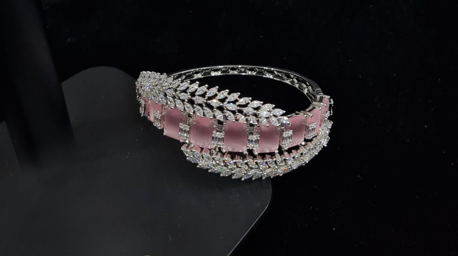 Cz Bracelet 08240 - KRISHNA'S SWETA JEWELLERY