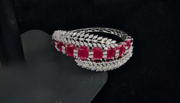 Cz Bracelet 08240 - KRISHNA'S SWETA JEWELLERY
