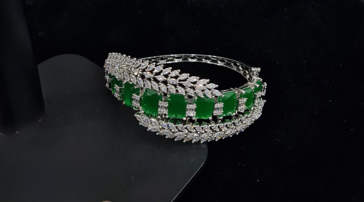 Cz Bracelet 08240 - KRISHNA'S SWETA JEWELLERY