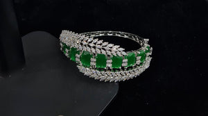 Cz Bracelet 08240 - KRISHNA'S SWETA JEWELLERY