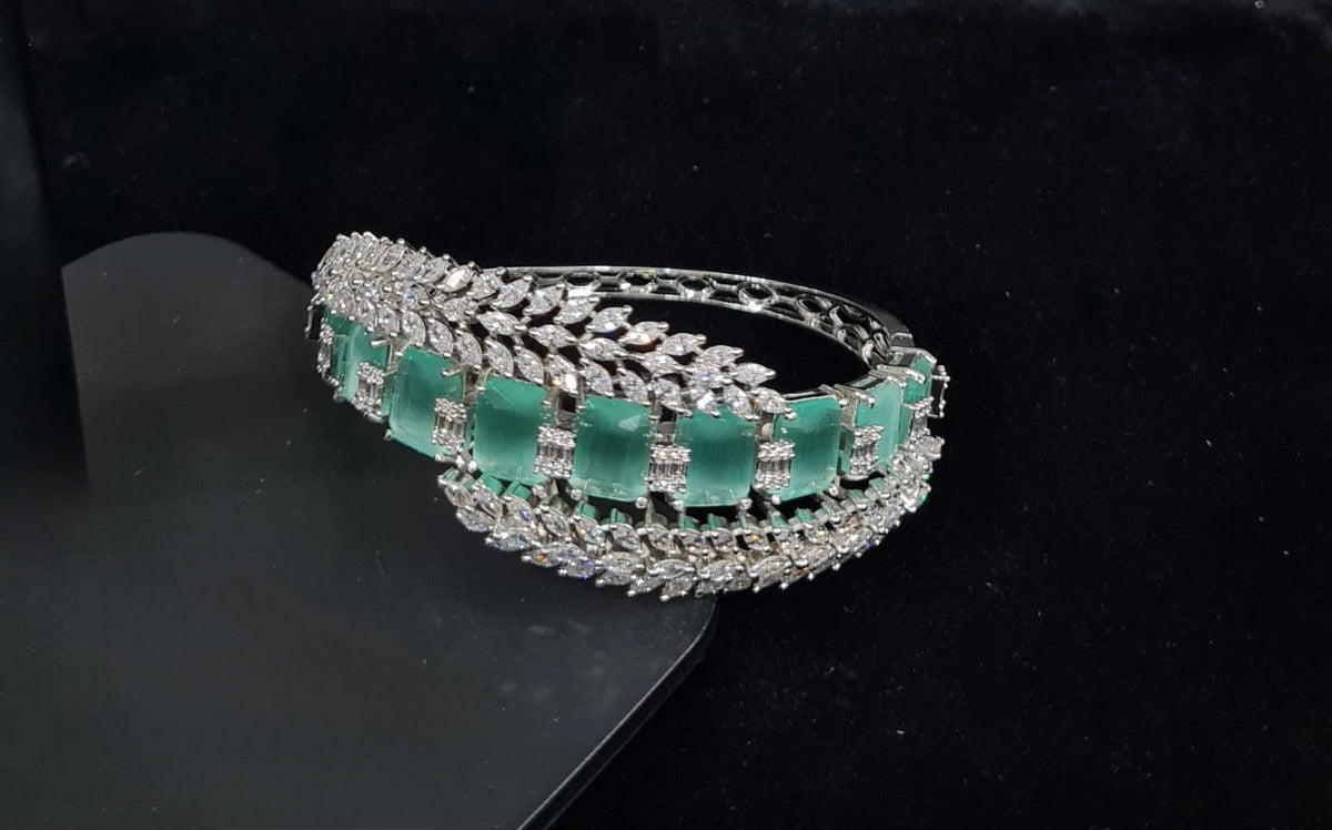 Cz Bracelet 08240 - KRISHNA'S SWETA JEWELLERY