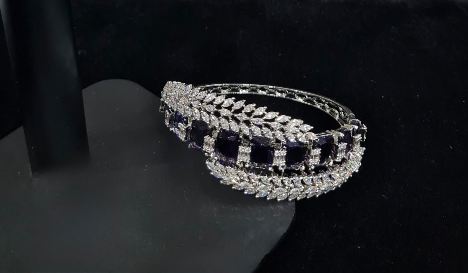 Cz Bracelet 08240 - KRISHNA'S SWETA JEWELLERY