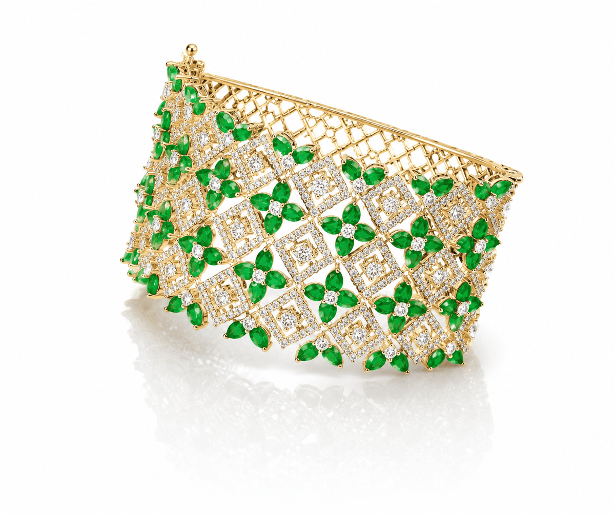 Cz Bracelet 08241 - KRISHNA'S SWETA JEWELLERY