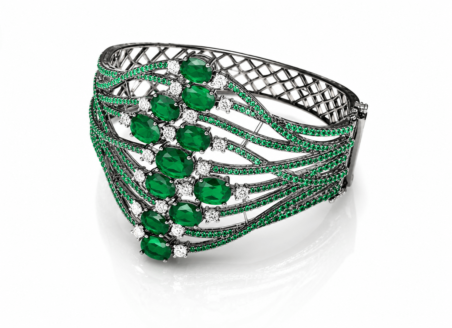 Cz Bracelet 08243 - KRISHNA'S SWETA JEWELLERY