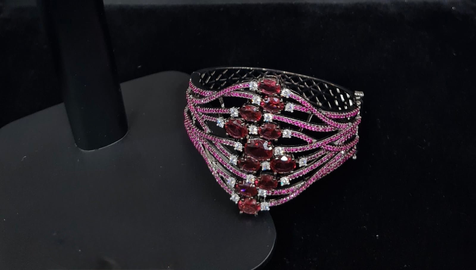 Cz Bracelet 08243 - KRISHNA'S SWETA JEWELLERY